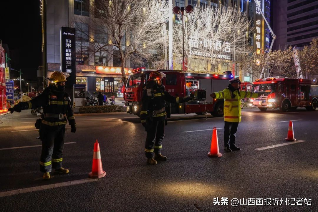 大型商业综合体消防演练任务分工,忻州消防开展无预案拉动实战演练