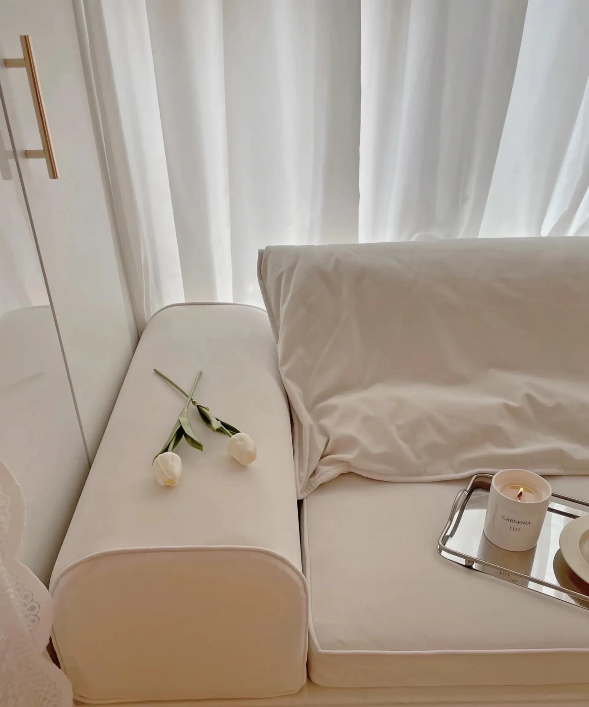 飘窗沙发和飘窗垫,怎么选沙发飘窗垫