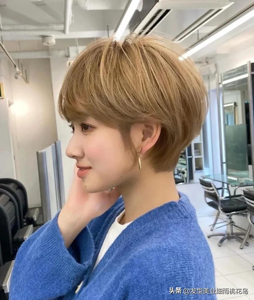 日系短发发型女圆脸,适合圆脸女生的超a日系短发