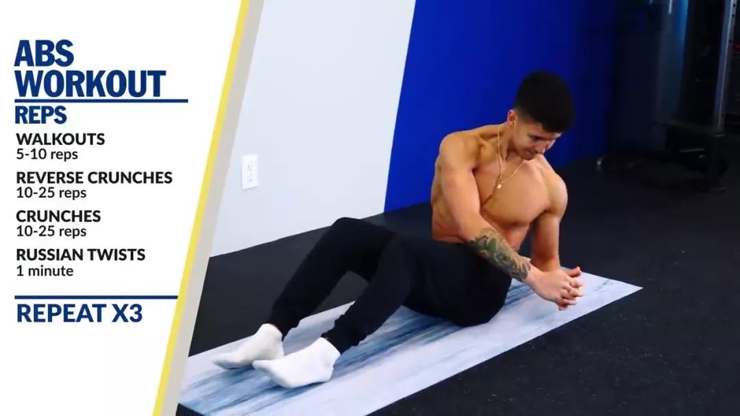 虐腹运动瘦肚子马甲线日本方法,沉浸式虐腹八分钟腹肌马甲线