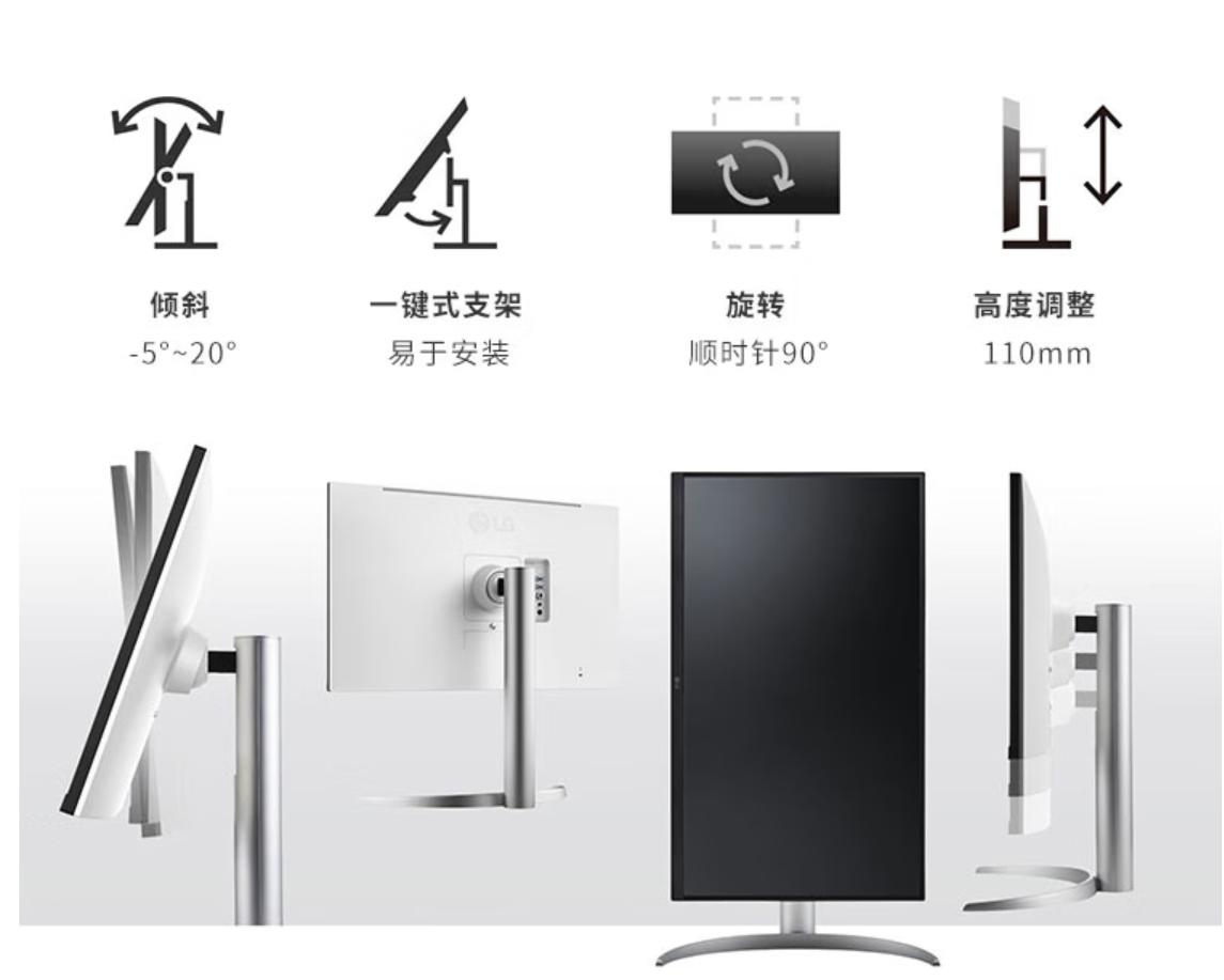 LG新款4K显示器27UQ850-W解析：NanoIPSBlack面板，对比度更高！
