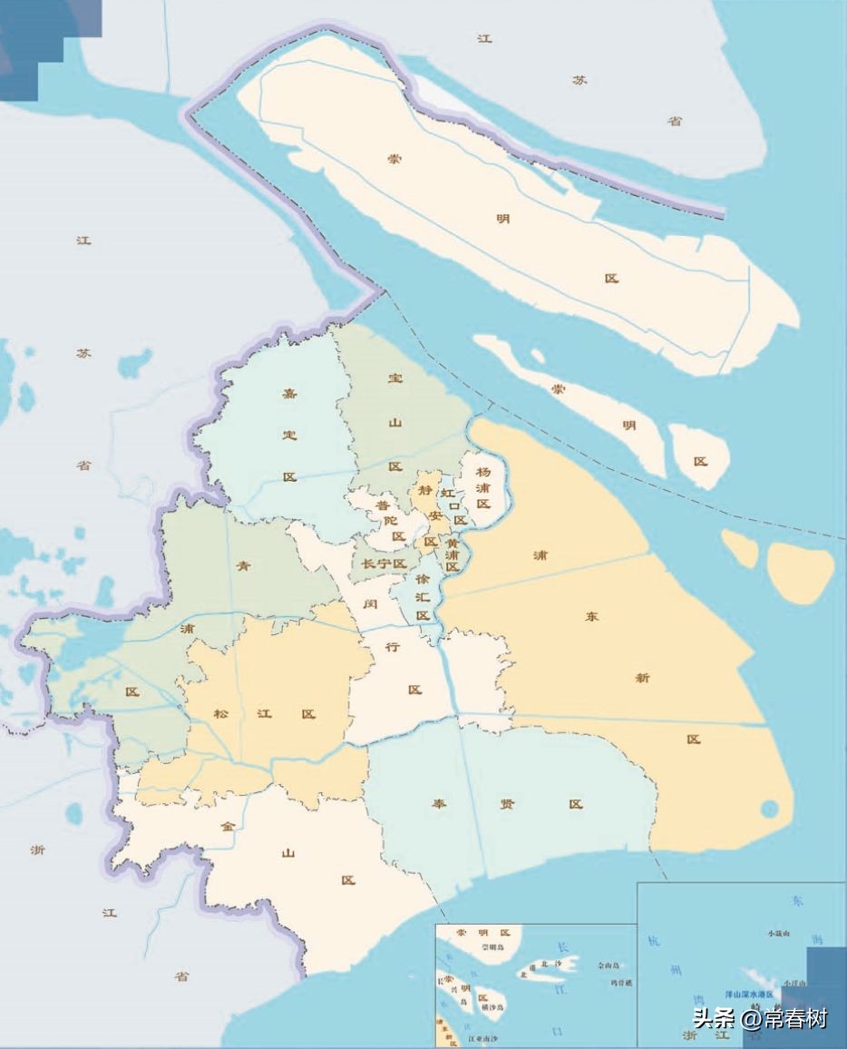 上海市区有几个区合并,上海哪几个区划合并