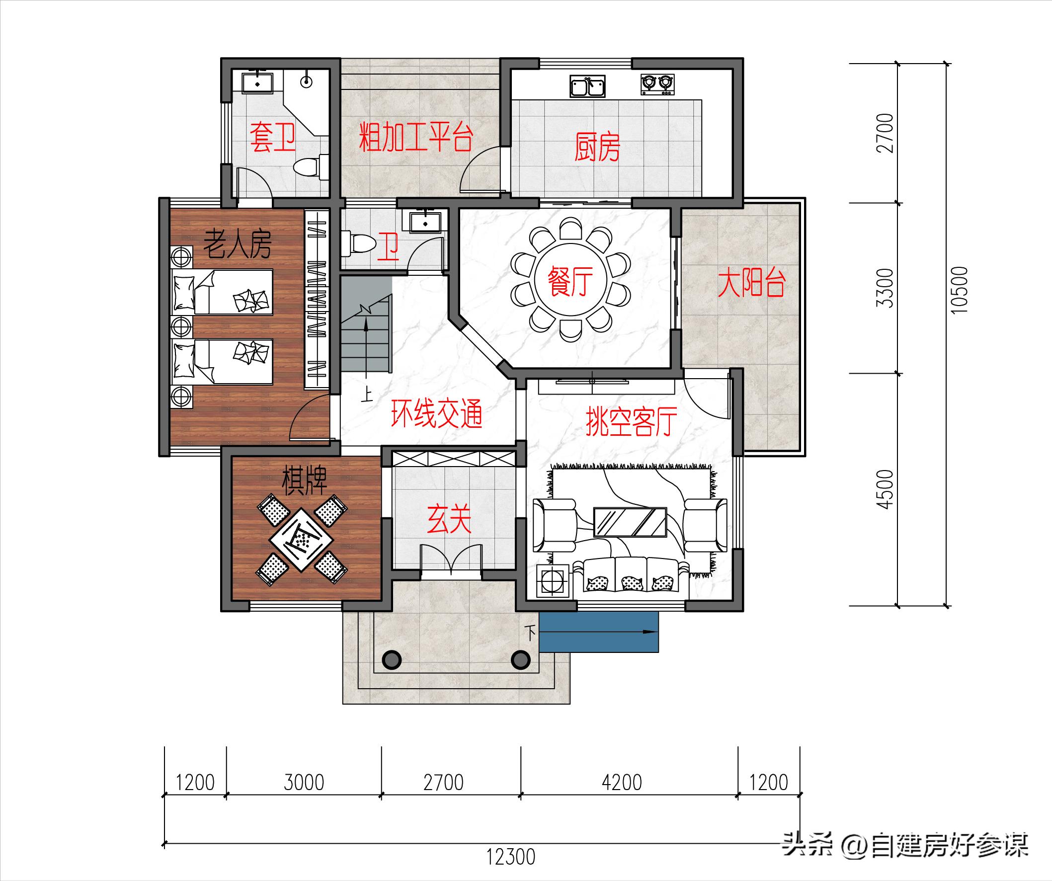 挑不出毛病的自建房,挑不出毛病的设计