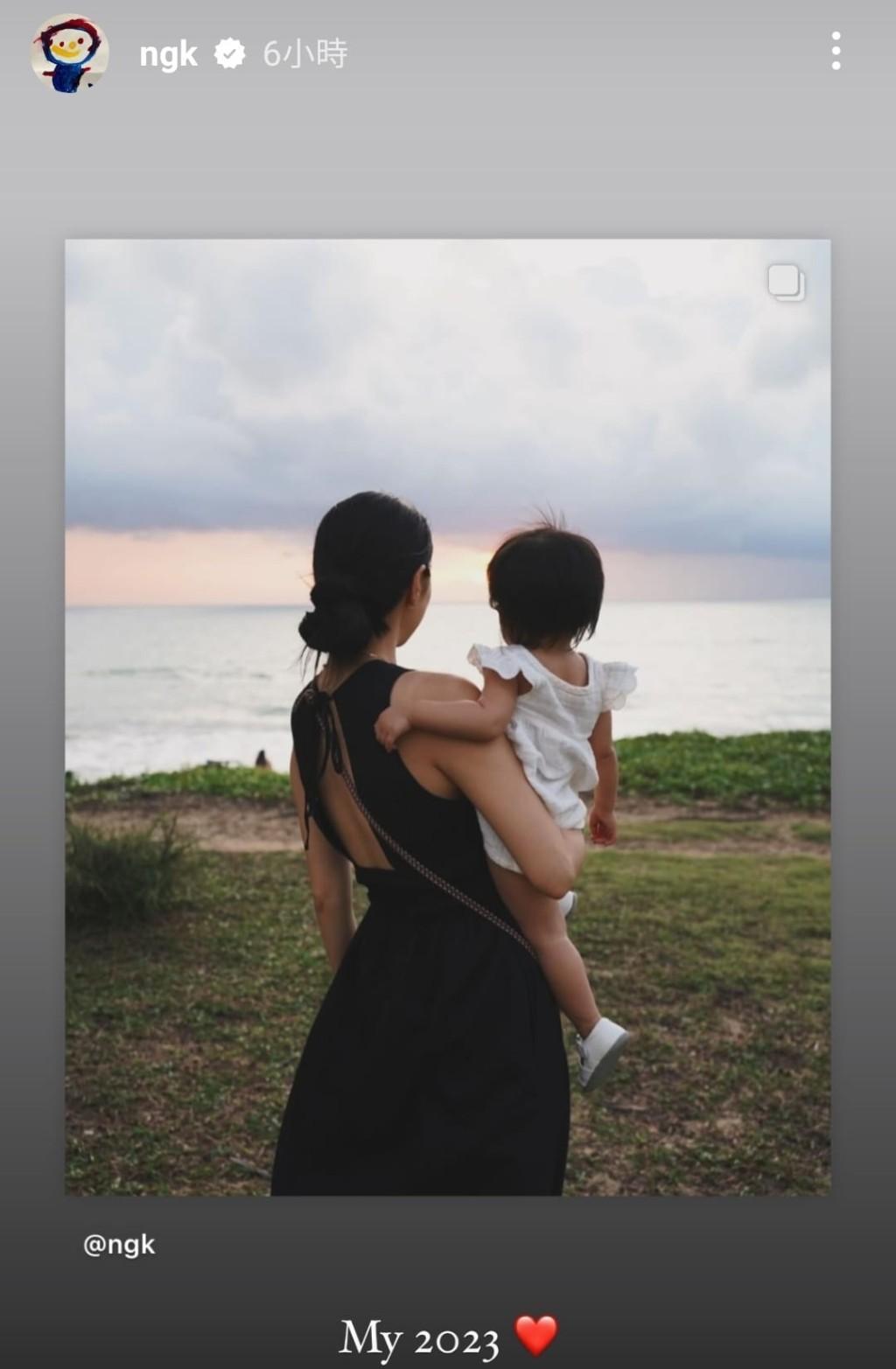 香港女星透露1岁半女儿先心病最新情况，心脏多出一条血管惹担忧