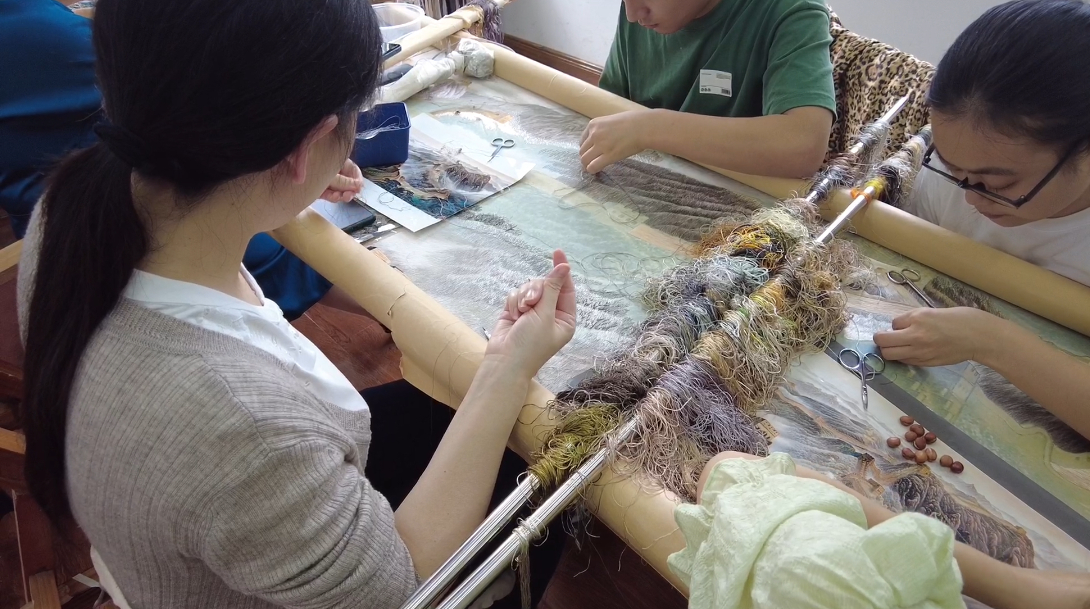 蜀绣大师孟德芝,蜀绣孟德芝完整视频