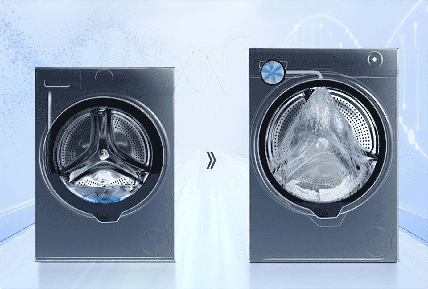 tcl滚筒洗衣机与海尔滚筒洗衣机,海尔云熙洗衣机与海尔统帅哪个好