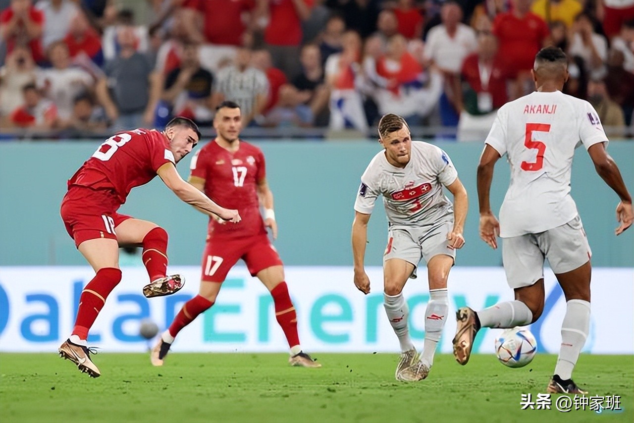 瑞士被塞尔维亚球员进球挑衅动作激怒反杀成功出线对战葡萄牙