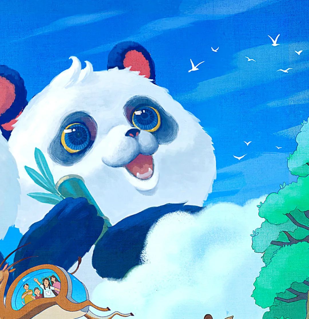 广州长隆动物园绘画,长隆动物园绘画