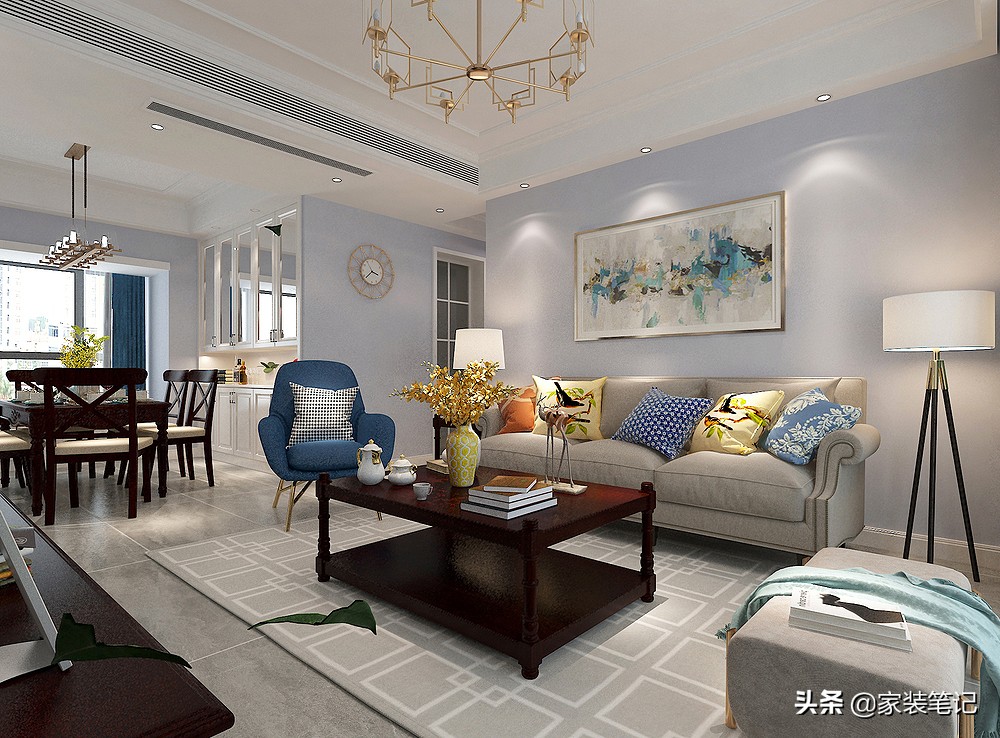 以前觉得美式很复杂,但是看了深圳夫妻的简美风后,改变了我想法