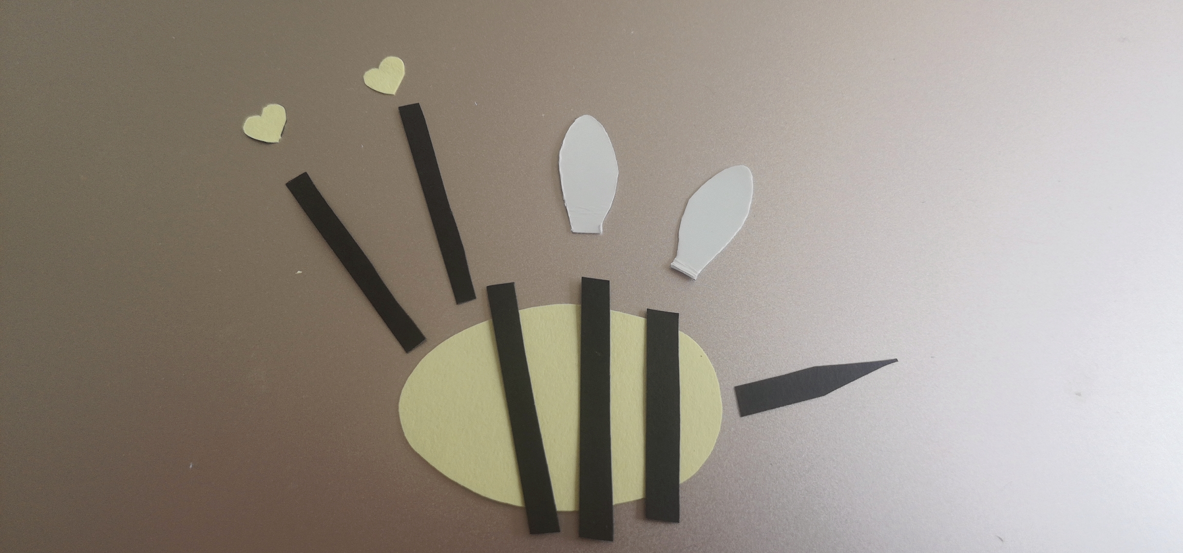 卡纸手工贴画简单又漂亮,儿童卡纸简单剪贴画