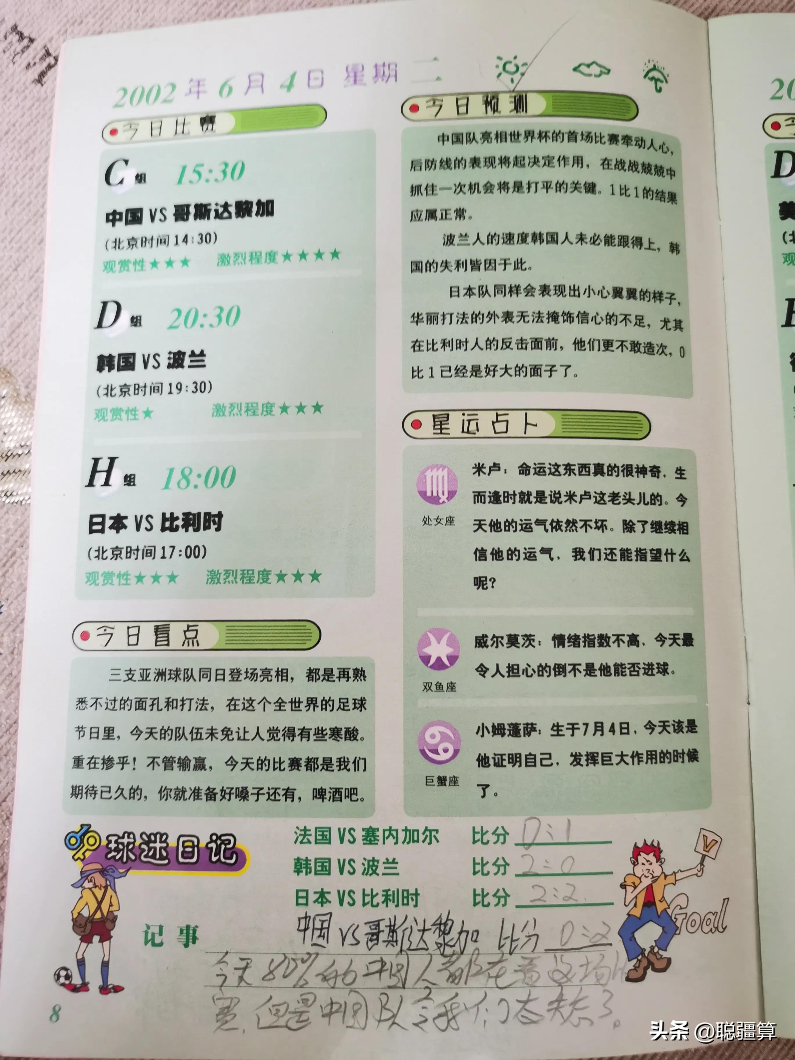 我与世界杯的二十年,我们的足球青春回忆