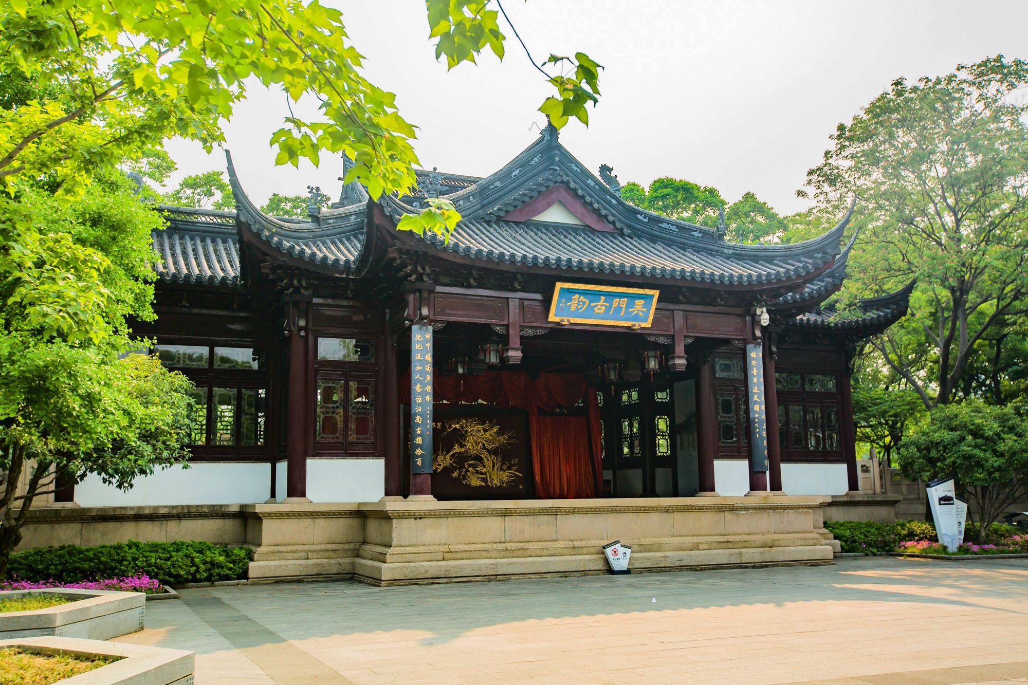 苏州枫桥夜泊景区和寒山寺,苏州枫桥夜泊风景
