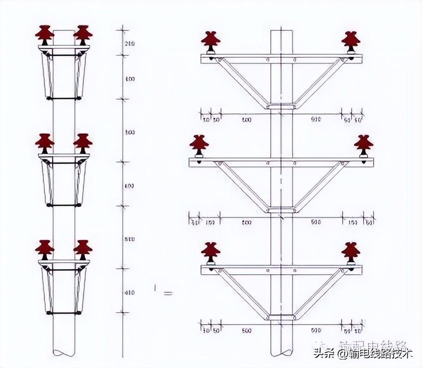 配电变压器结构,配电线路的基本组成元件