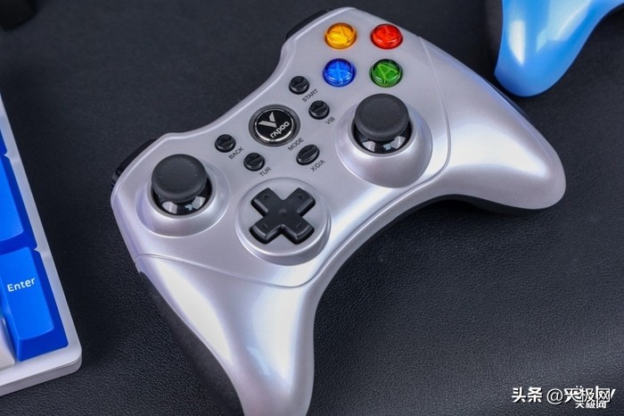 雷柏v600s游戏手柄拆解,雷柏手柄v600