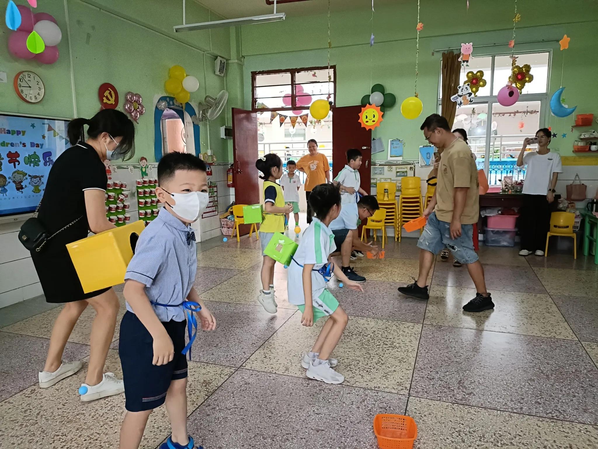 海丰县城东镇中心幼儿园举行六一儿童节游园活动