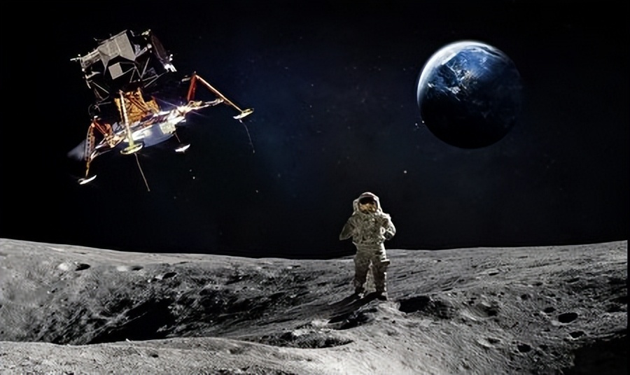 45亿年前的月球发生了什么,1961年登月发现月球有裂开的痕迹