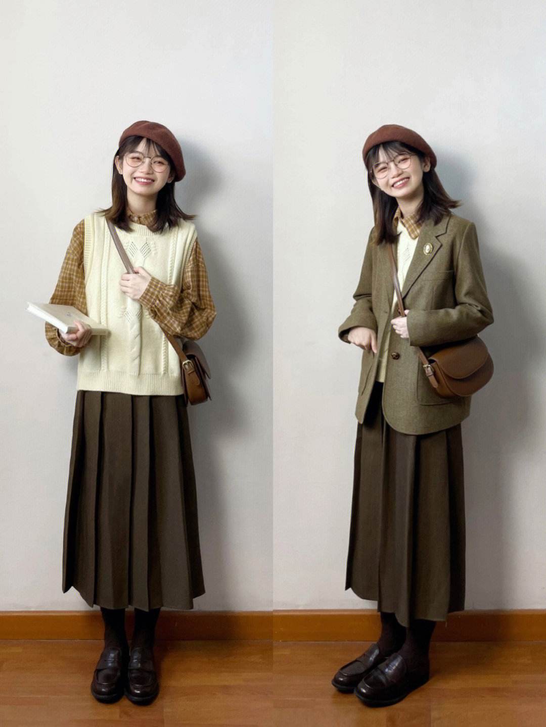 女士时尚百褶裙冬季,百褶裙女高端短