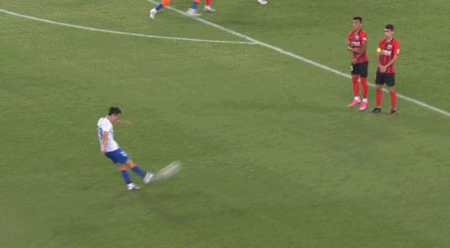 中超世界波凌空斩华夏,任意球世界波集锦