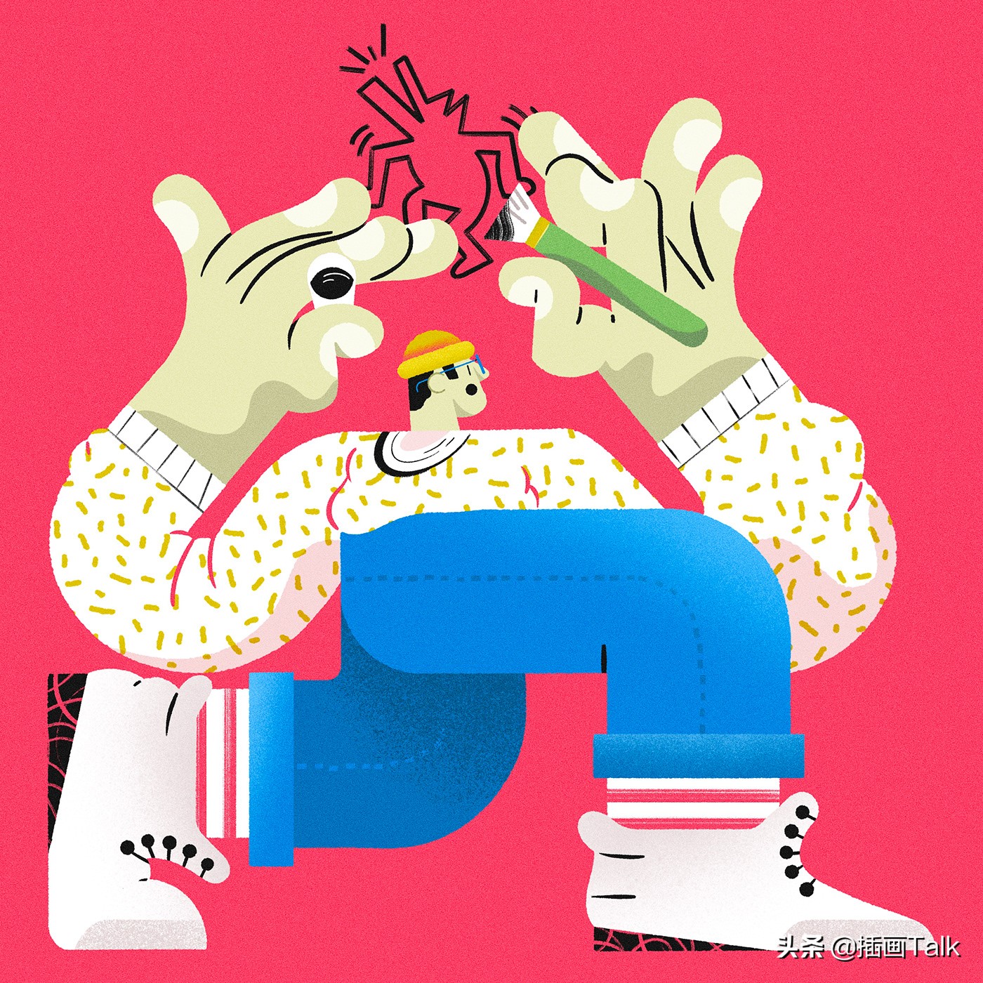 巴西插画师泰拳,巴西插画师jaza动物插画系列