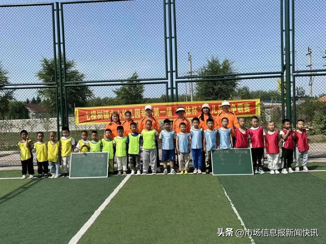 “球”在脚下“足”够精彩——黑龙江省龙江县七棵树镇中心幼儿园举办第一届“健体杯”足球争霸赛