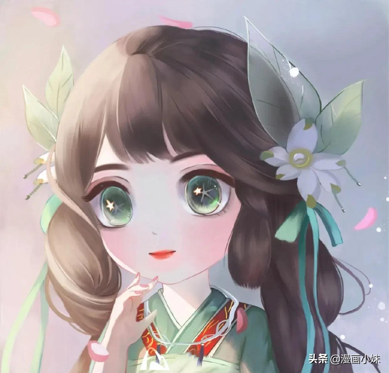 头像可爱q版简单,q版小男孩头像超萌两个儿子