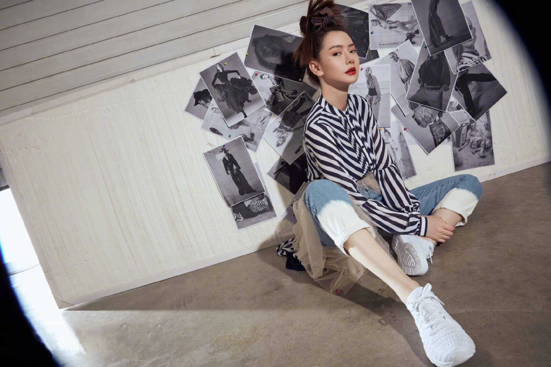 戚薇休闲鞋穿搭,戚薇穿什么样的鞋子好看