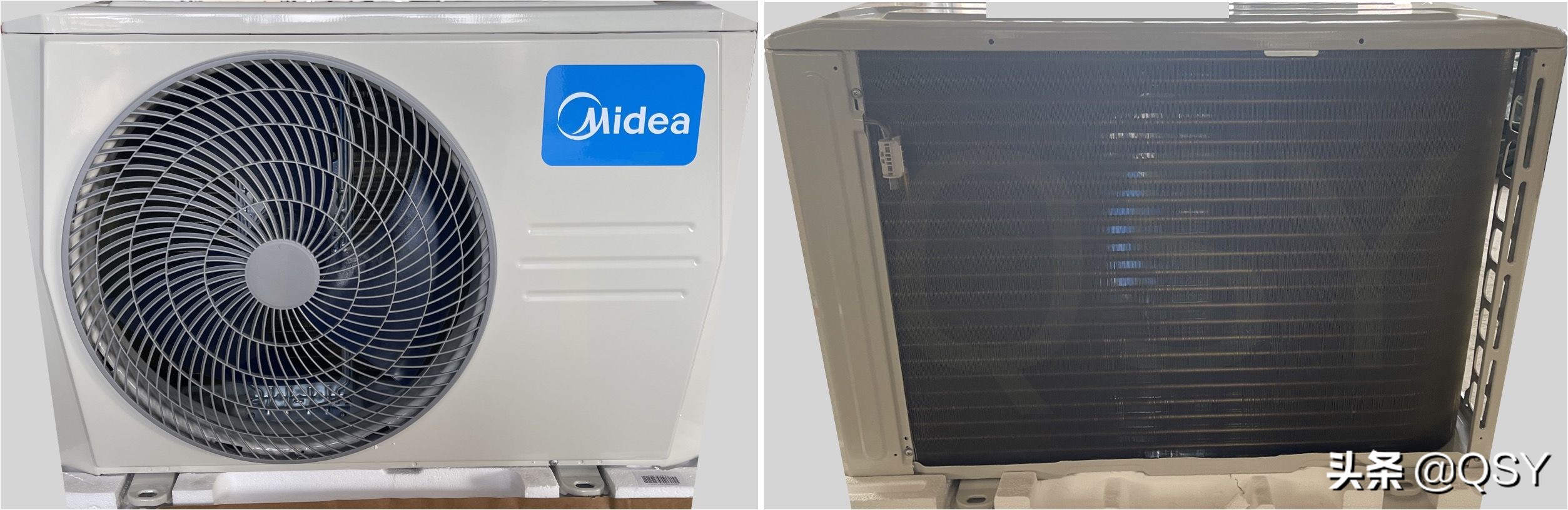 美的空调2匹旋耀挂机优缺点,美的新款挂机空调旋耀拆机测评