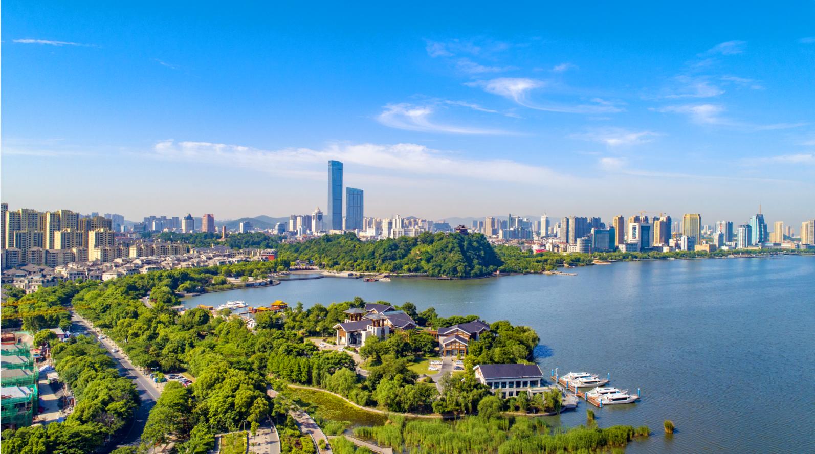 常州天际线,常州水上建筑