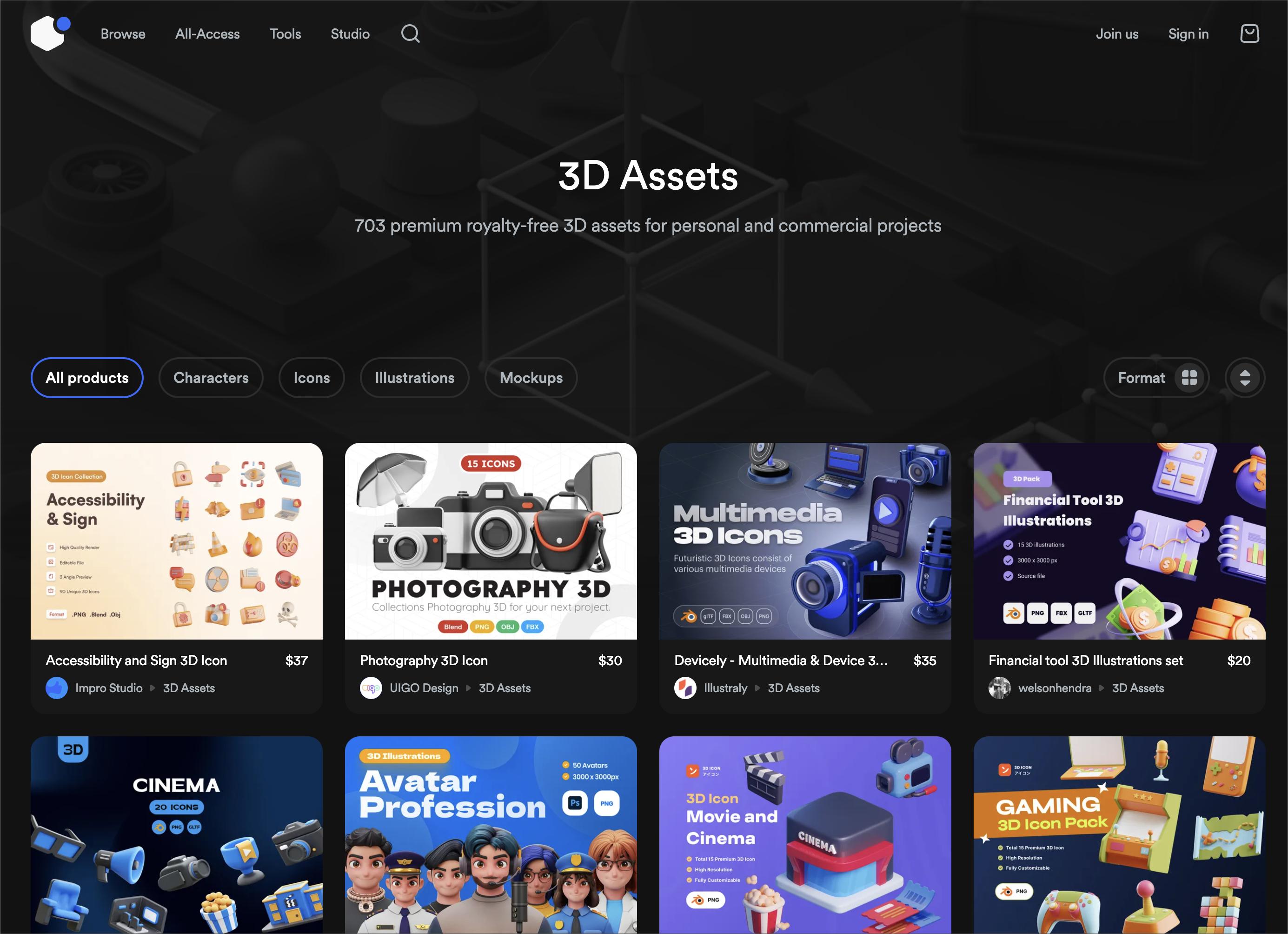 3d精选推荐100期,找3d素材的网站