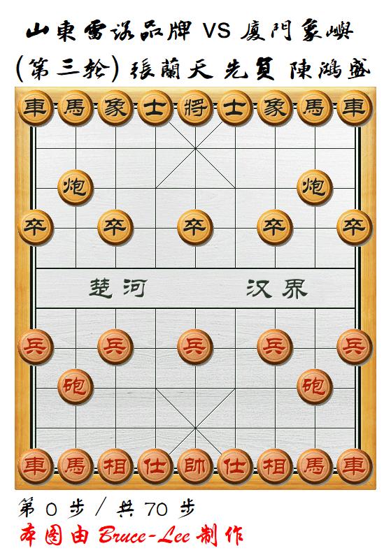 2022全国象棋男子甲级联赛第三轮4-6场现场棋谱