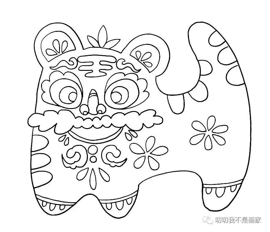 布老虎整体简短视频,小孩的布老虎