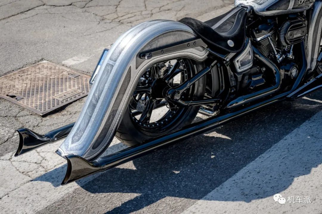 哈雷软尾继承者改装,哈雷软尾改装匪帮方案