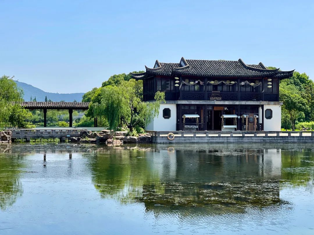 常熟银湖园林古典别墅,常熟四大私家园林