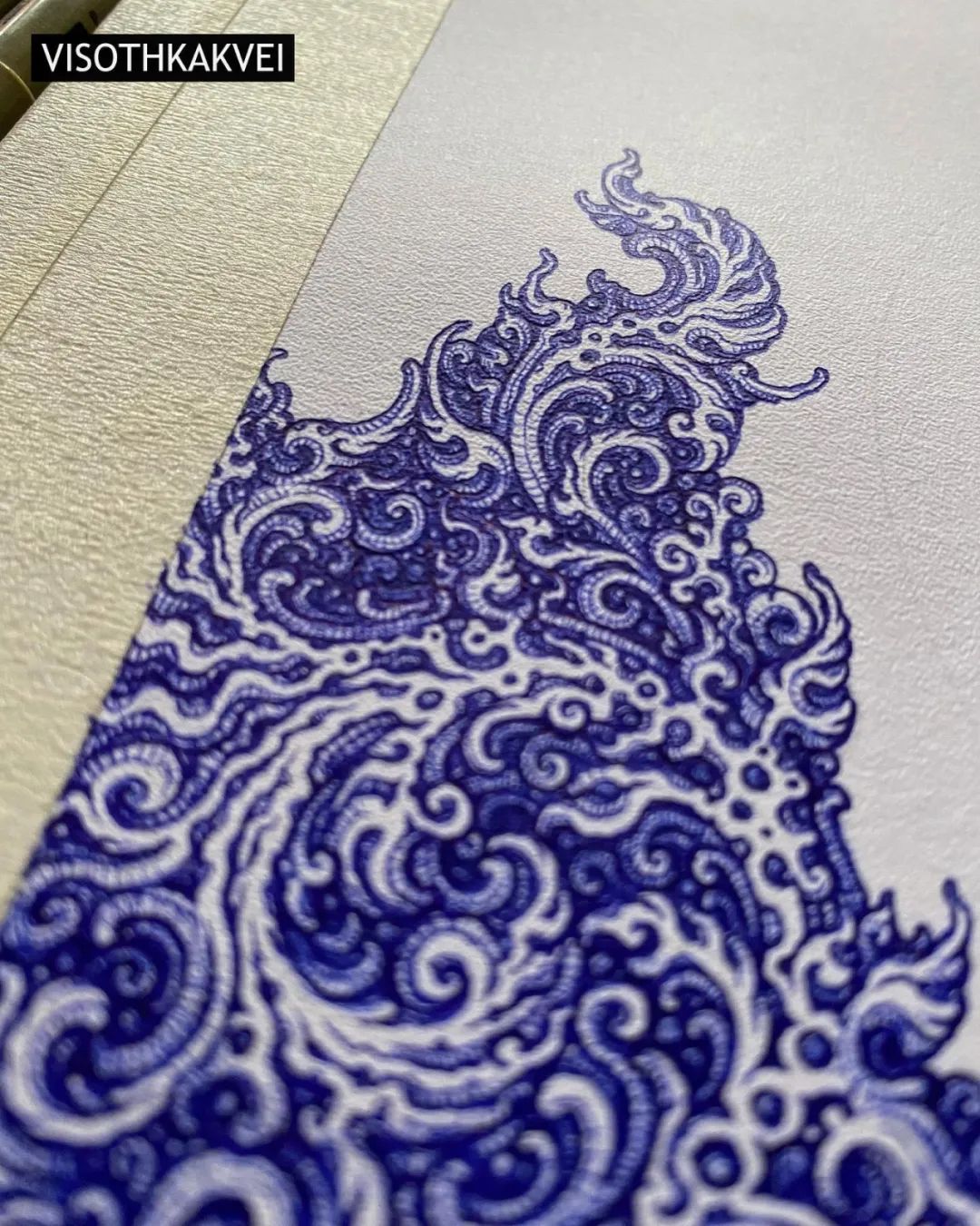 简单治愈强迫症画,让密集恐惧症非常难受的画