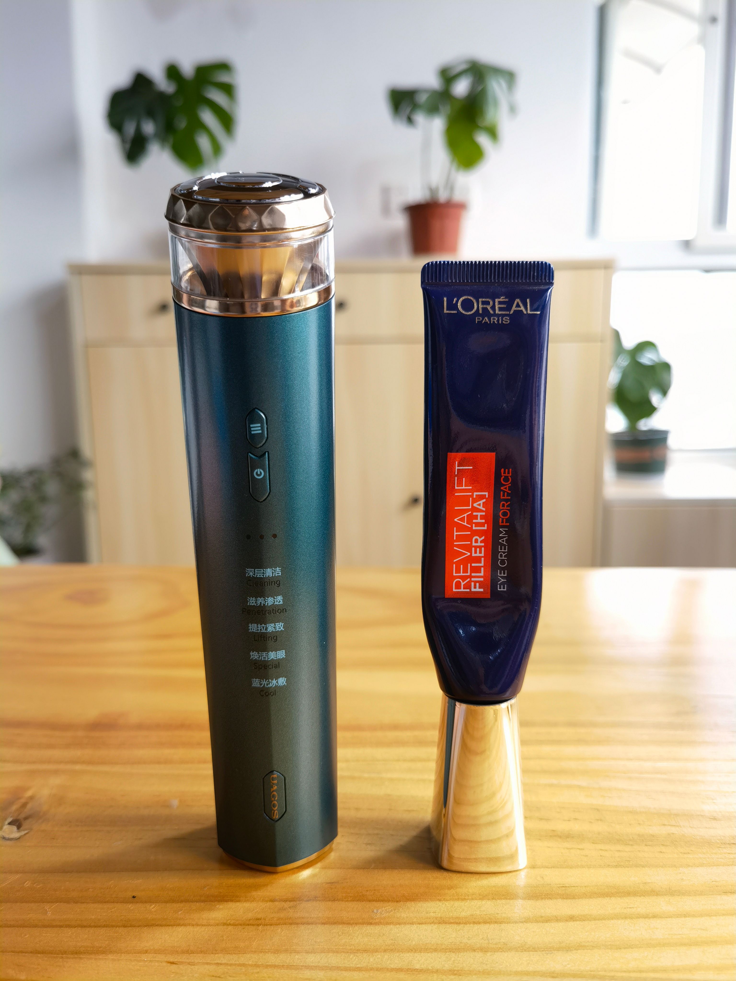 高清无滤镜美妆测评,美容仪真实测评素人