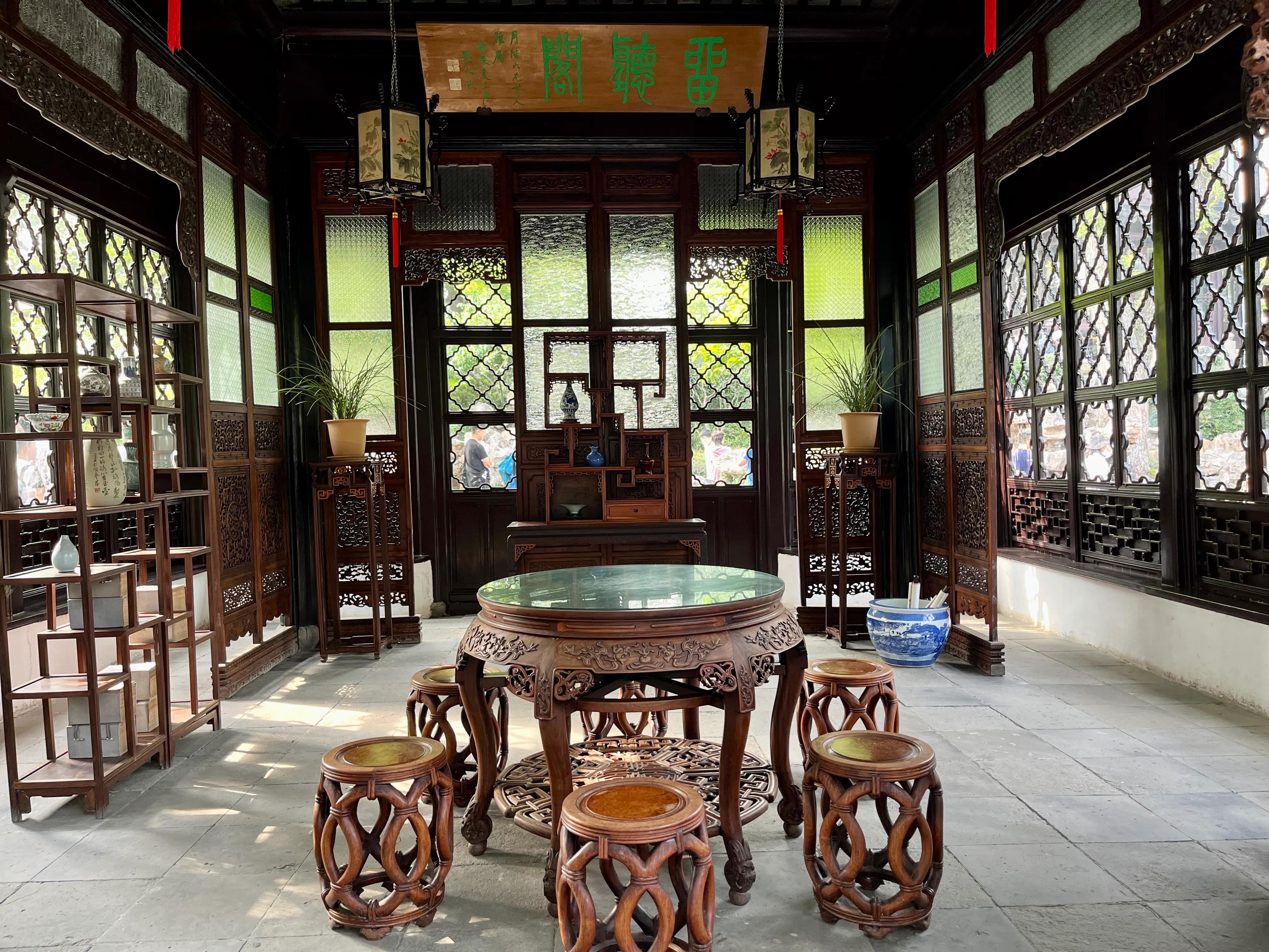 拙政园大隐隐于市,大隐隐于市安享中式庭院之美