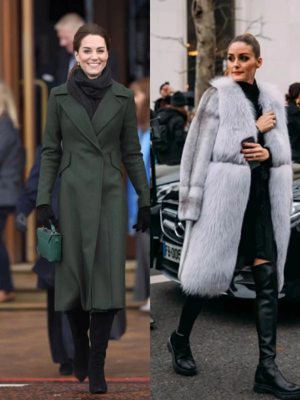 冬天雪地靴换长靴,冬季更适合老爹鞋还是雪地靴