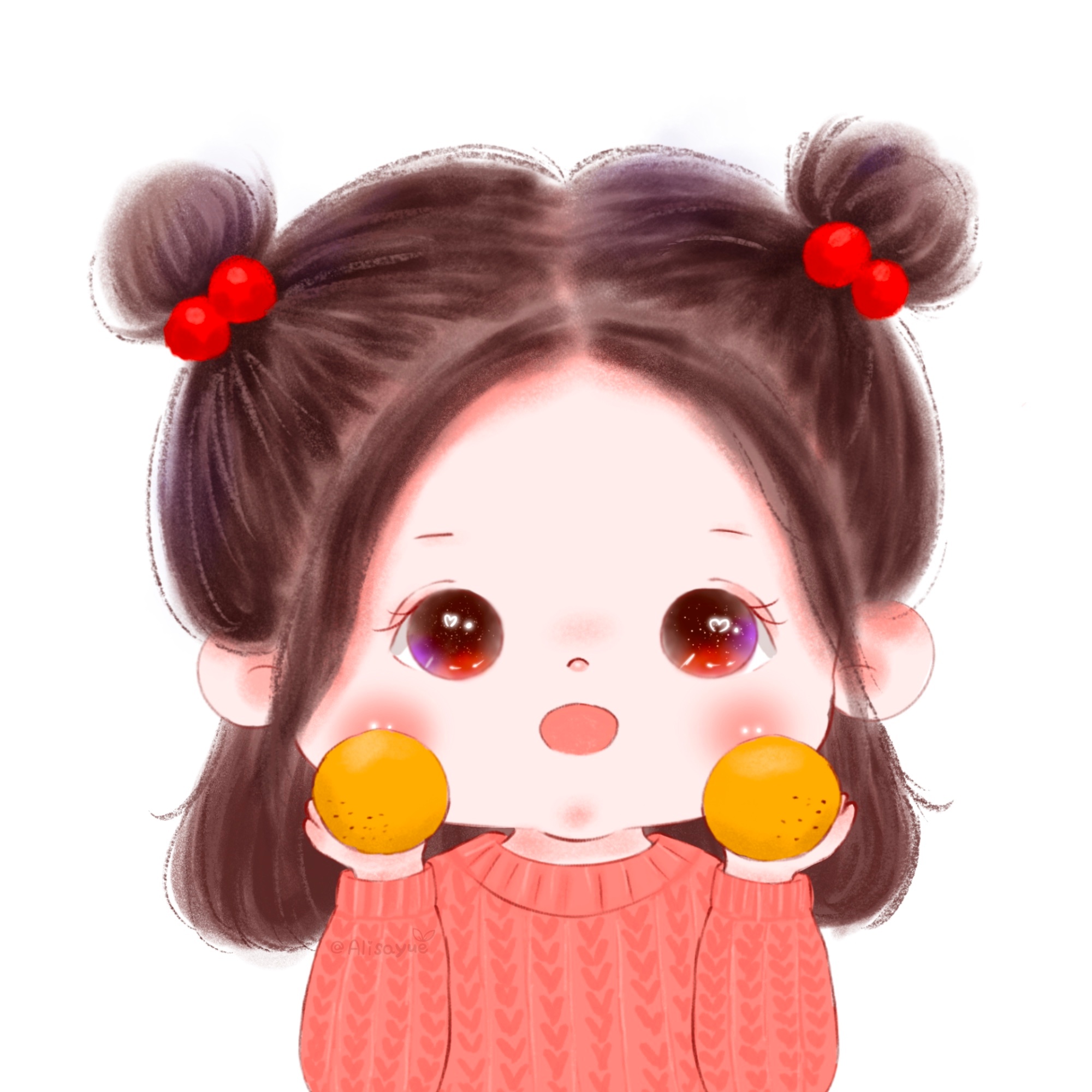 可爱小孩女头搞怪萌娃情头,情侣头像超可爱的萌娃新年情头