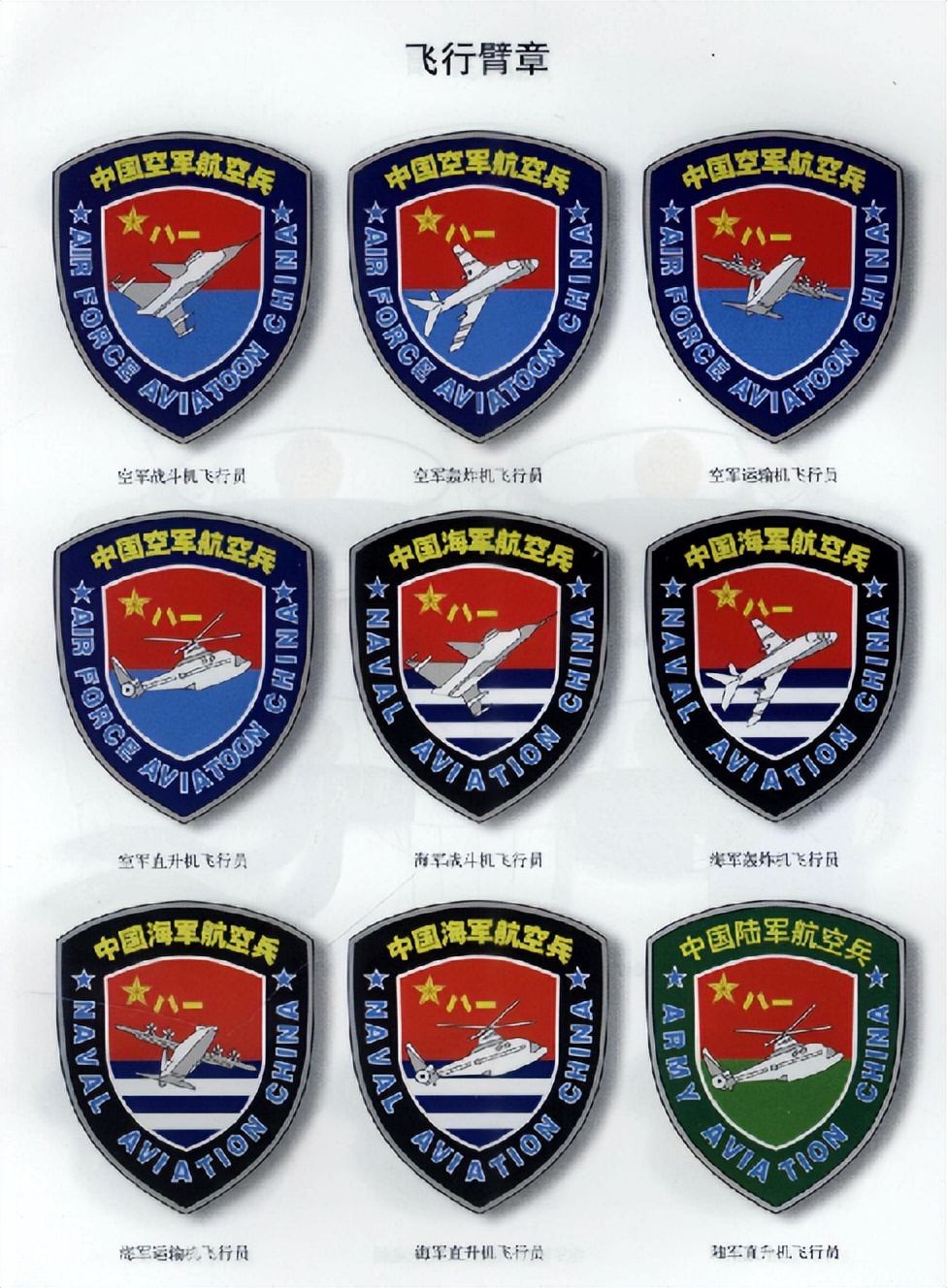 中国所有军队军衔标志,中国军衔标识图解