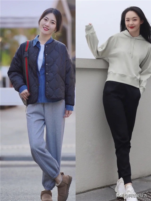 今年流行束腿运动裤,粗腿屁股大夏季显瘦运动裤