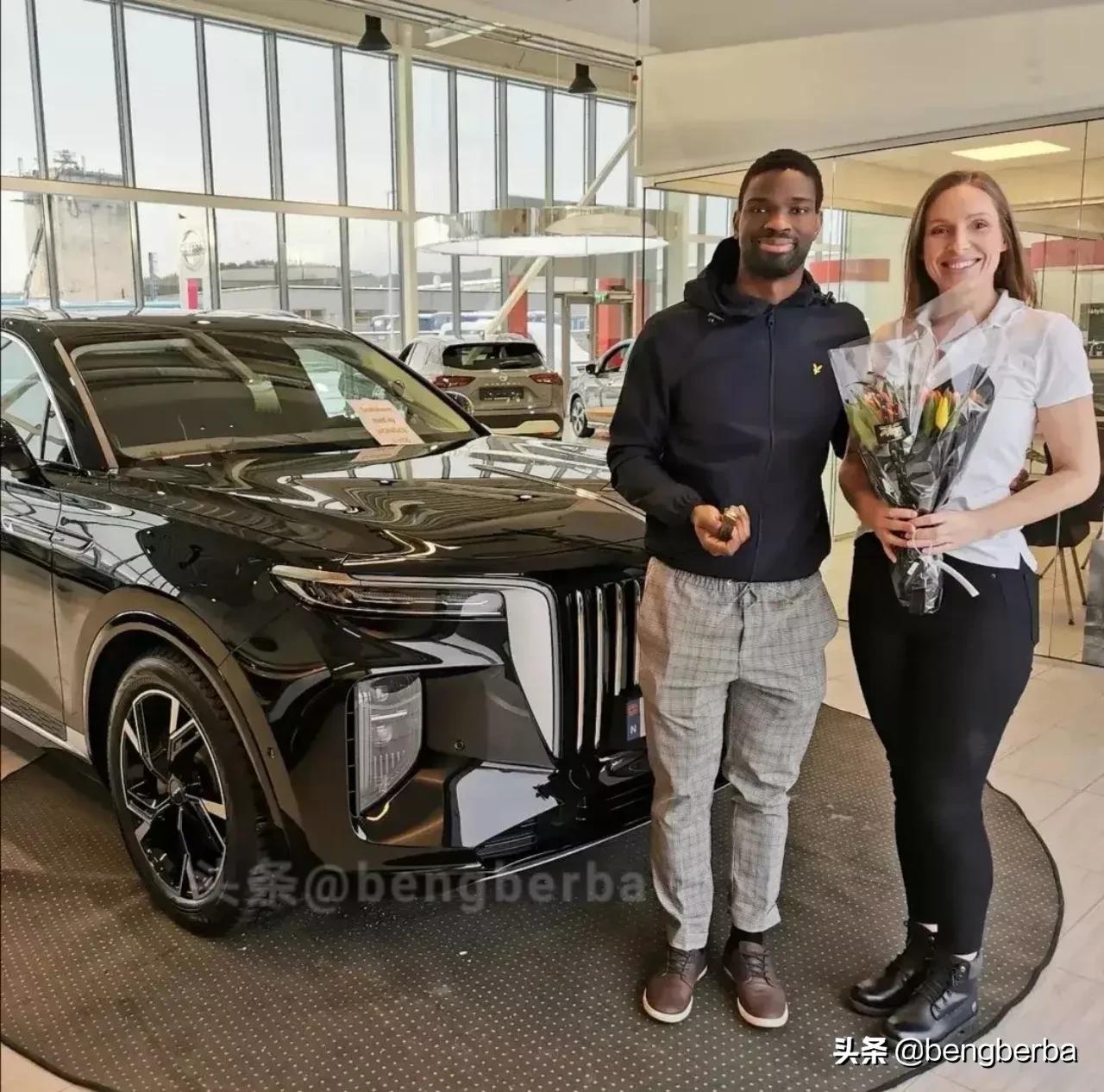 2022新款红旗e-hs9燃油版五座,红旗hs9出口多少钱