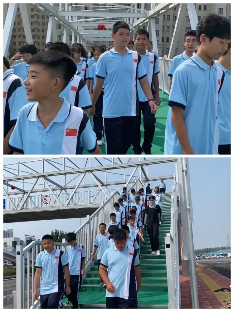 曹妃甸商务区实验学校,曹妃甸大学城天桥