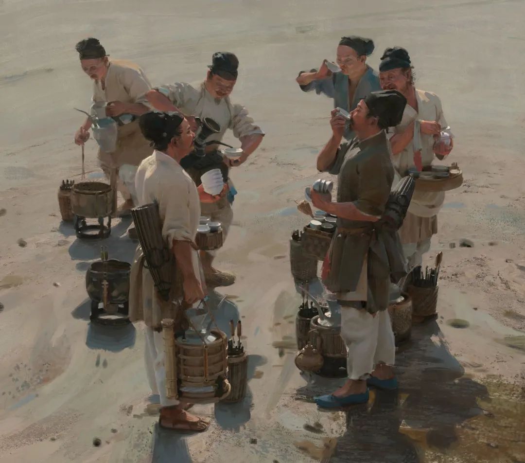 内蒙古校尉,宋代宫廷油画作品欣赏