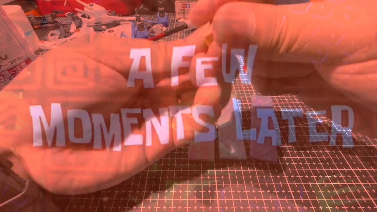 高达素组怎么打磨水口,高达喷消光和不喷区别图片