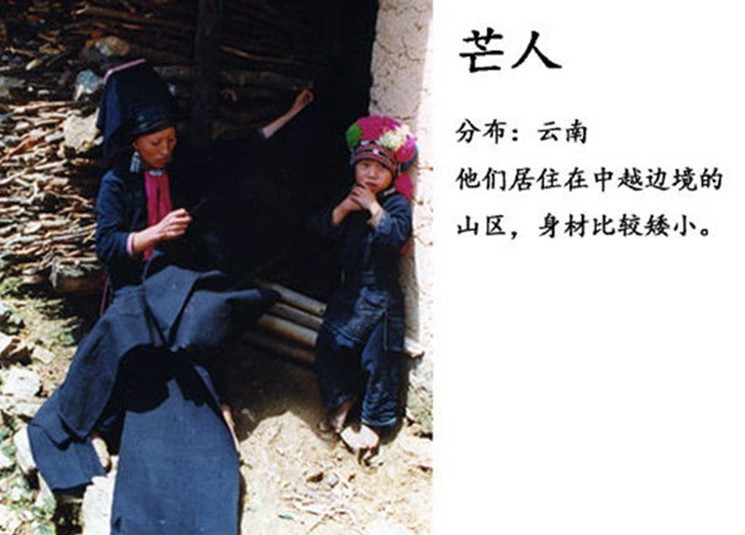 56个民族以外的中国45个人数更少的民族