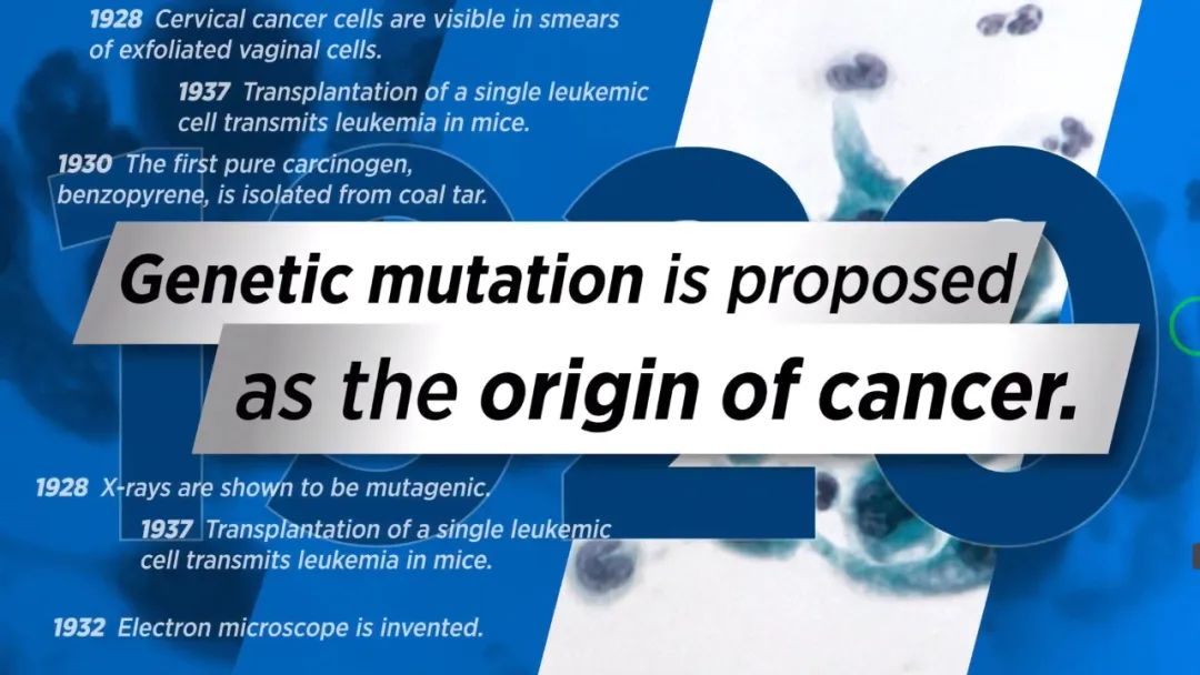 百年来癌症研究的200个里程碑！（一）