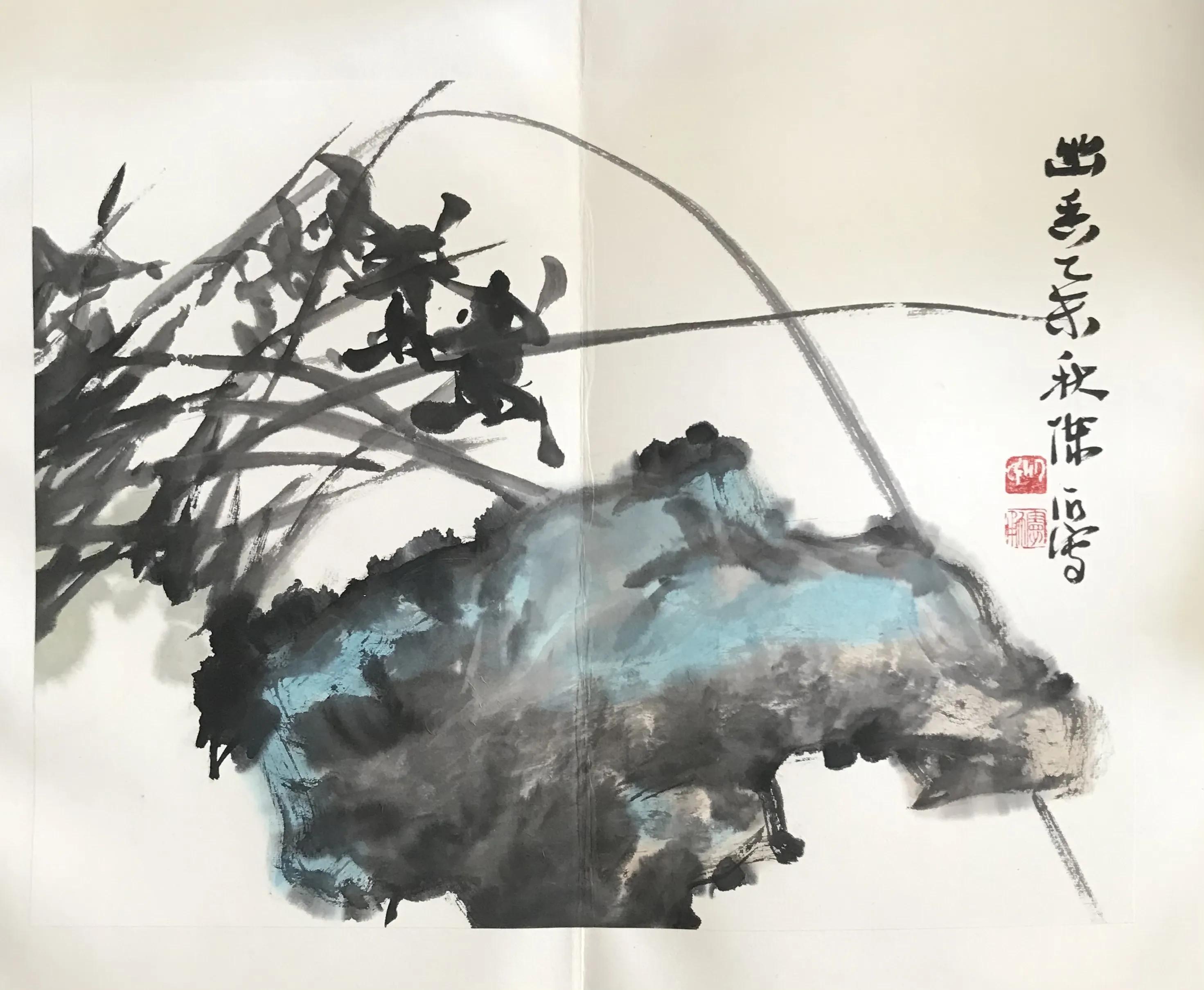 著名书画家陈石先生作品鉴赏,书法名家陈石