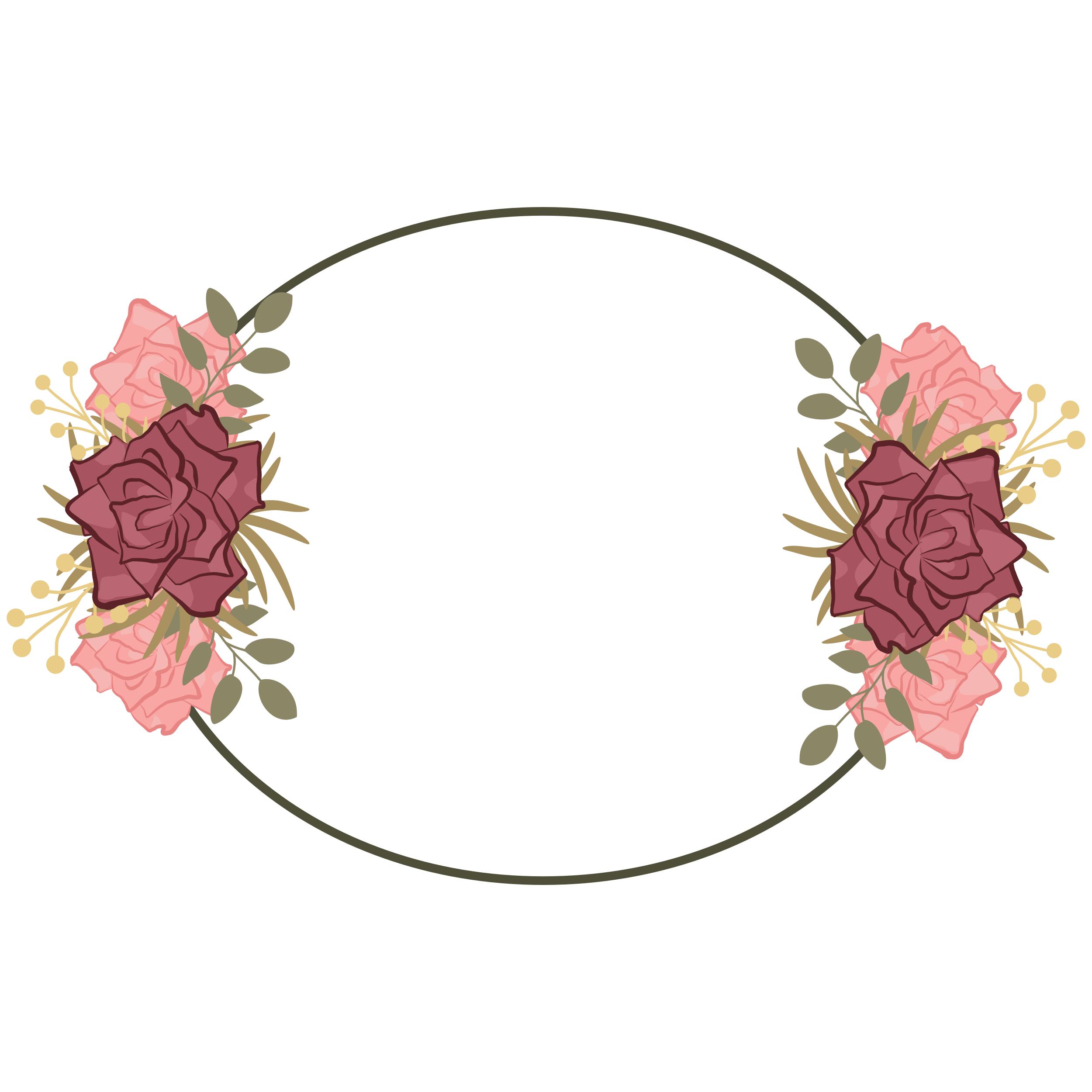 漂亮的彩色边框图片大全,好看的绿叶边框