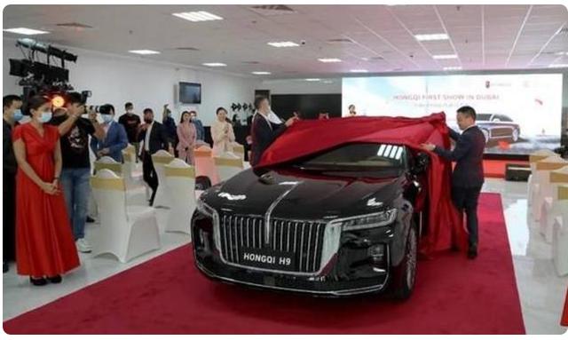 迪拜土豪买中国跑车红旗s9,迪拜土豪看红旗s9