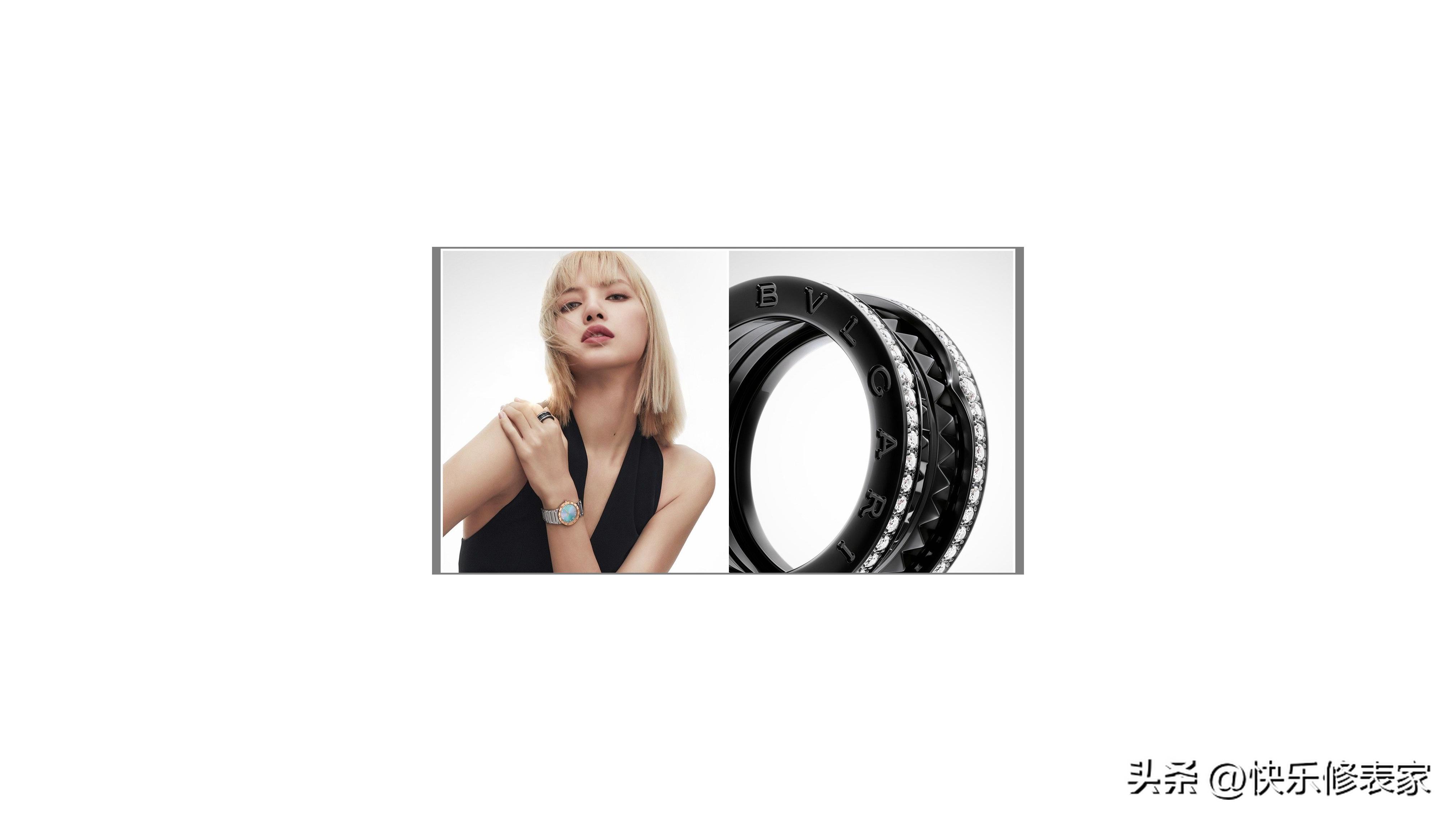 宝格丽满钻蛇形腕表,宝格丽aluminium系列大三针腕表